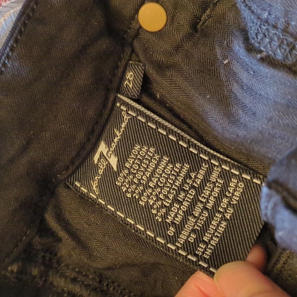 7 FAM Black the High Waist Skinny Jeans - Picture 5 of 5